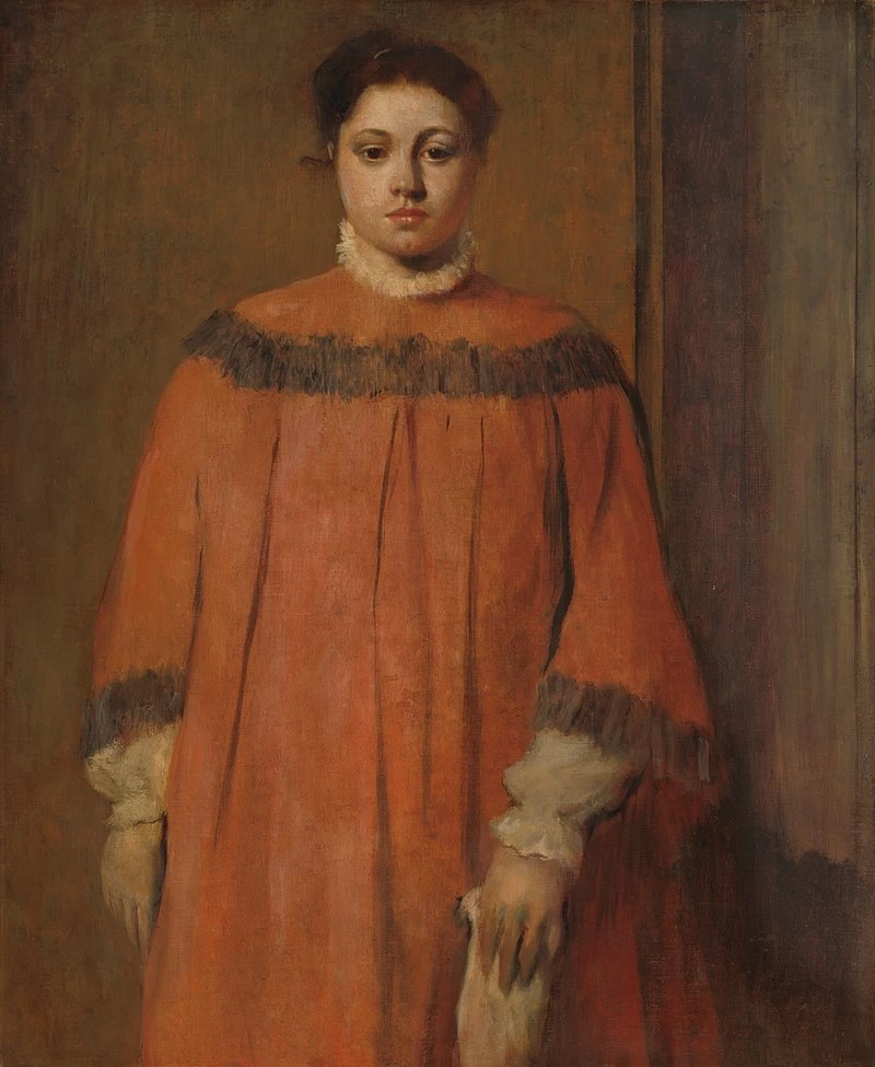 Ritratto di ragazza in rosso - National Gallery of Art, Washington